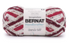 Bernat Handicrafter Scrub Off Cotton Candy Cane Knitting & Crochet Yarn