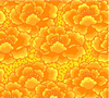 Free Spirit Kaffe Fassett Tonal Floral Gold Cotton Fabric By The Yard