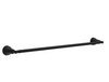 Delta Bath MYN18-MB Mylan 18" Towel Bar w/ 6" Extender Matte Black Finish