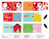 Studio E Huggable & Loveable Peek A Boo Make Your Own Book Fabric By Panel