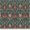 Free Spirit Morris & Co Granada Indigo Cotton Fabric By The Yard