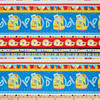 Studio E It's Elementary Border Stripe Multi Cotton Fabric By The Yard