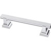 Liberty P43458W-PC  3 3/4" Classic Footed Cabinet Drawer Pull Polished Chrome Finish