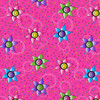 Blank Quilting Flower Power Flowers Pink Cotton Fabric By The Yard