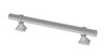 Liberty P44377C-SNM 1 3/8" - 6 5/16" Classic Adjustable Cabinet Pull Satin Nickel 5 Pack