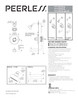 Peerless PTT188782-BN Precept Brushed Nickel 1-Handle Shower Trim Kit (Valve Not Included)