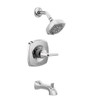 Peerless PTT14435-R Parkwood Polished Chrome 1-Handle Tub & Shower Trim Kit (Valve Not Included)