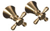 Delta Faucet H295CZ Cassidy Cross Bath Faucet/Bidet Handles Champagne Bronze Set of 2