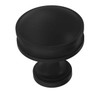 Liberty P38532C-FB 1 1/8" Matte Black Charmaine Cabinet & Drawer Knob