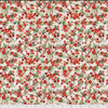 Free Spirit Tim Holtz Christmastime Winter Berries Red Cotton Fabric By The Yard