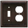 64231 Venetian Bronze Architect Single Switch / Duplex Cover