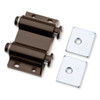 C07775-BR Magnetic Double Touch Latch Brown Lot of 2