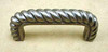 PBF096Y-AP 3" Antique Pewter Coastal Rope Drawer Pull
