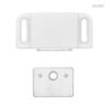 C080X0V-W  Heavy Duty Magnetic Catch w/ Strike White Lot of 5