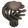 PN9011-VBR  33mm Small Wire Swirl Cabinet Drawer Knob Pull Venetian Bronze