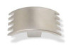 PN6518-PLN 2" Serrated Sector Collection Cabinet Drawer Knob Pull Pearl Nickel