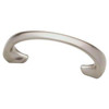 P18005C SN 3" Satin Nickel Sweepy Cabinet Drawer Knob  Pull