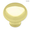 P50150M-PB Polished Brass Round Cabinet Drawer Knob 4 Pack