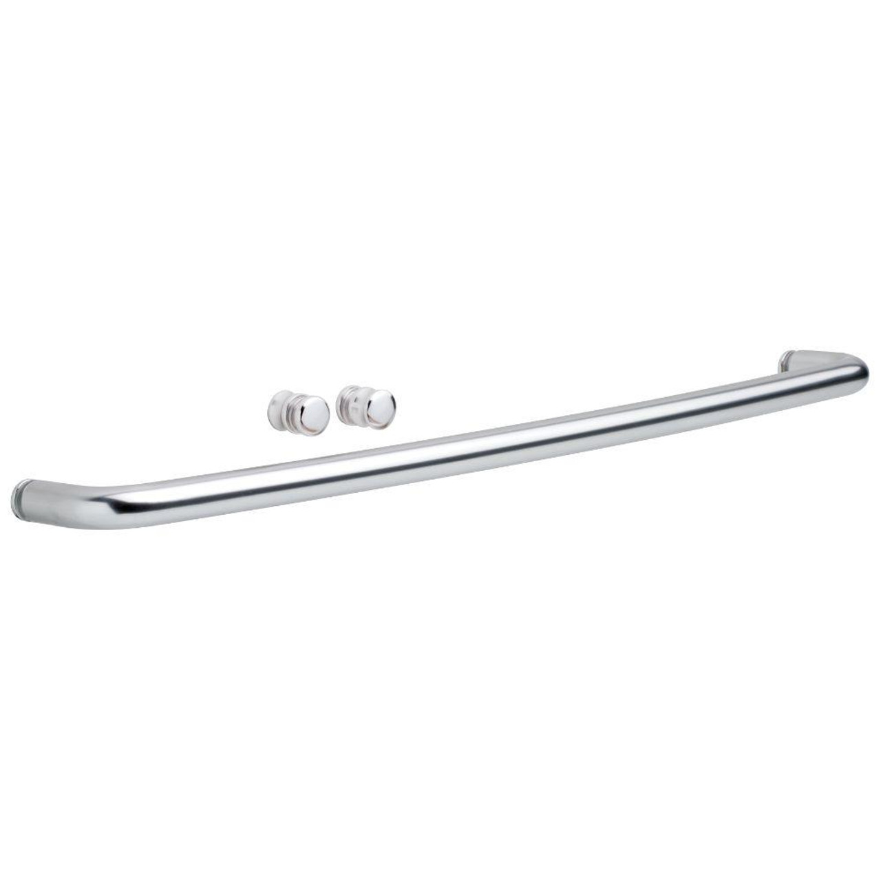 Delta SDBR011PC Simplicity Sliding Shower Door 20" Handle w/ Knobs Chrome