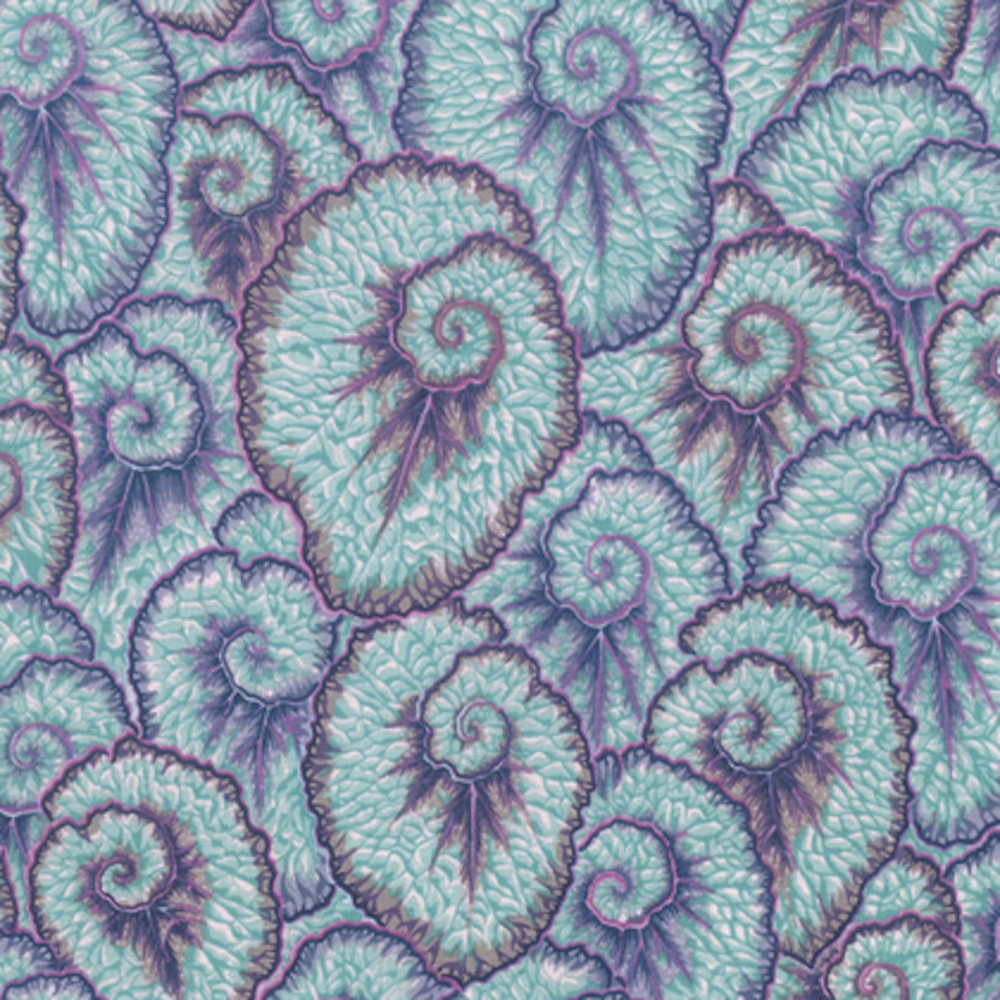 Philip Jacobs PWPJ087 Curlique Grey Cotton Quilting Fabric By Yard