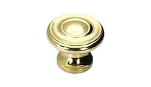 Avante 61705PL 1 1/4" Drawer Knob Pull Solid Brass