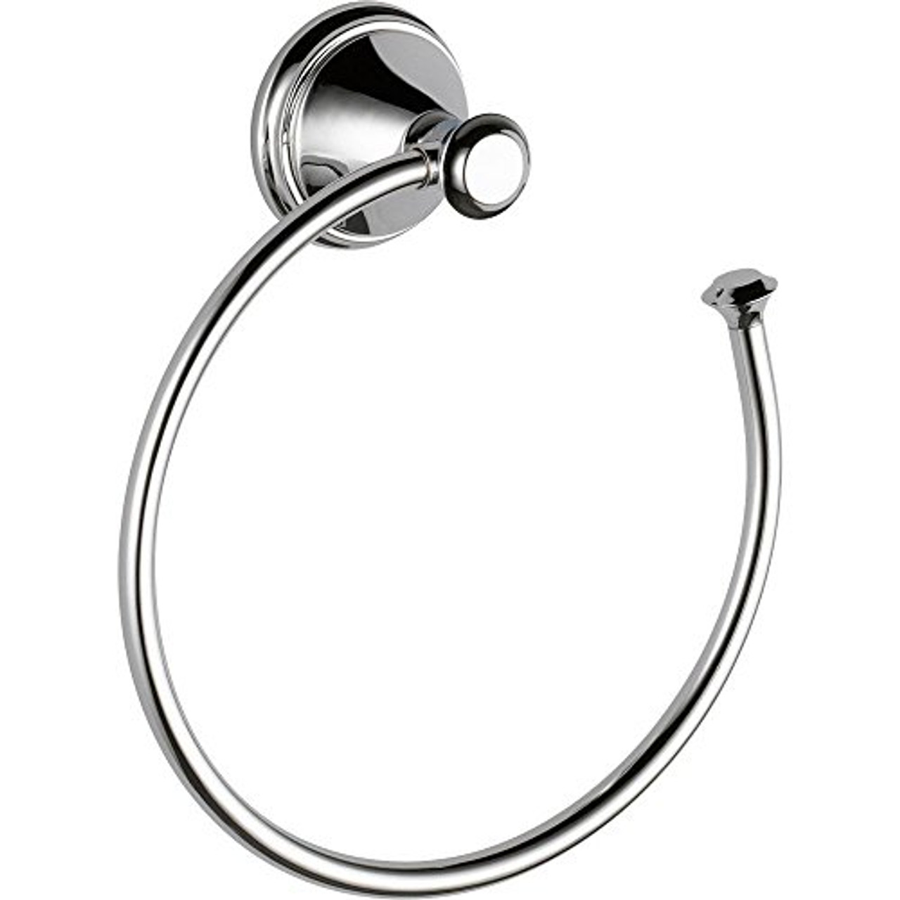 79746 Cassidy Bath Towel Ring Polished Chrome Finish
