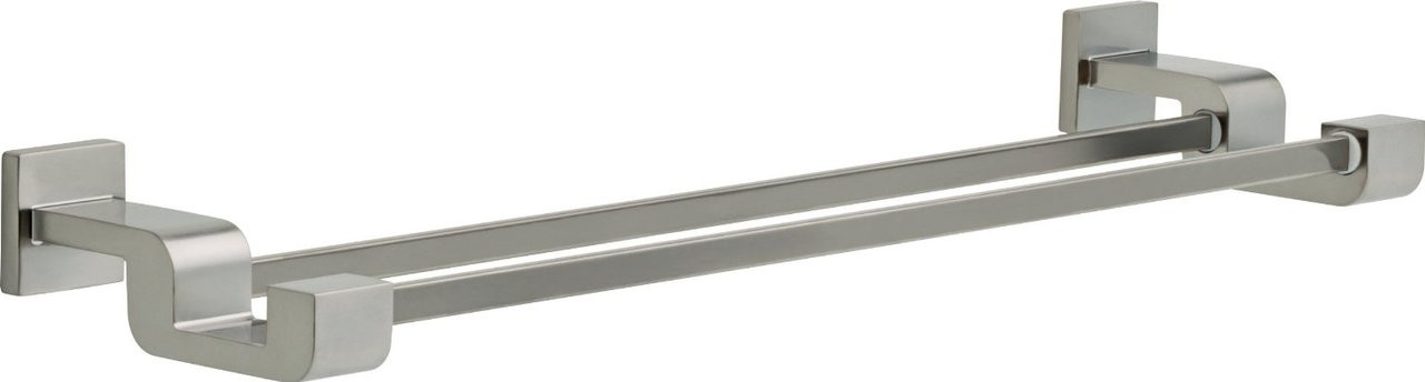 Delta 77525-SS Ara Bath 24" Double Towel Bar Stainless Steel Finish