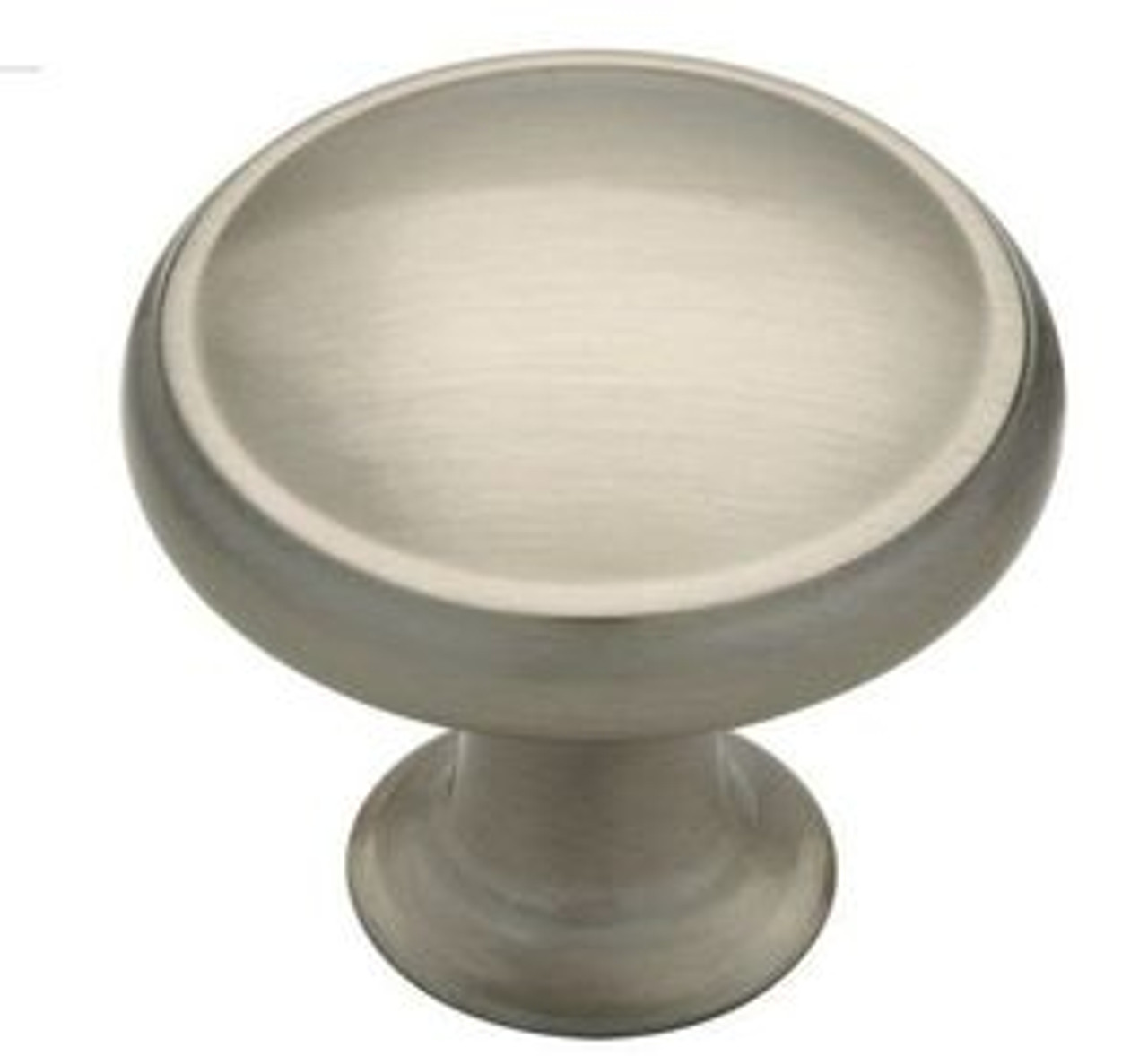 166470 1 1/4" Satin Nickel Circus Cabinet Drawer Pull Knob 10 Pack