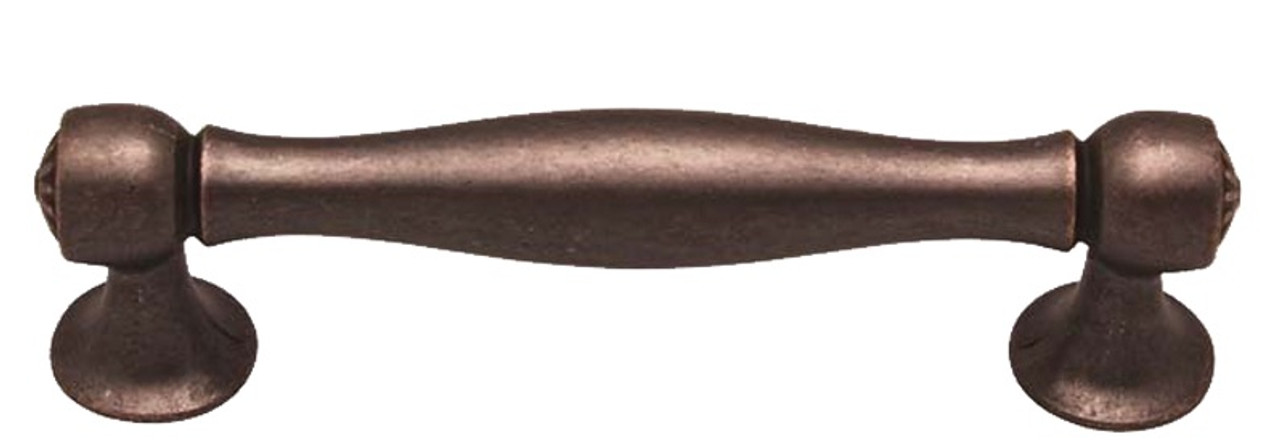27147-STB Statuary Bronze 3 3/4" Heirloom Cabinet Drawer Knob Pull
