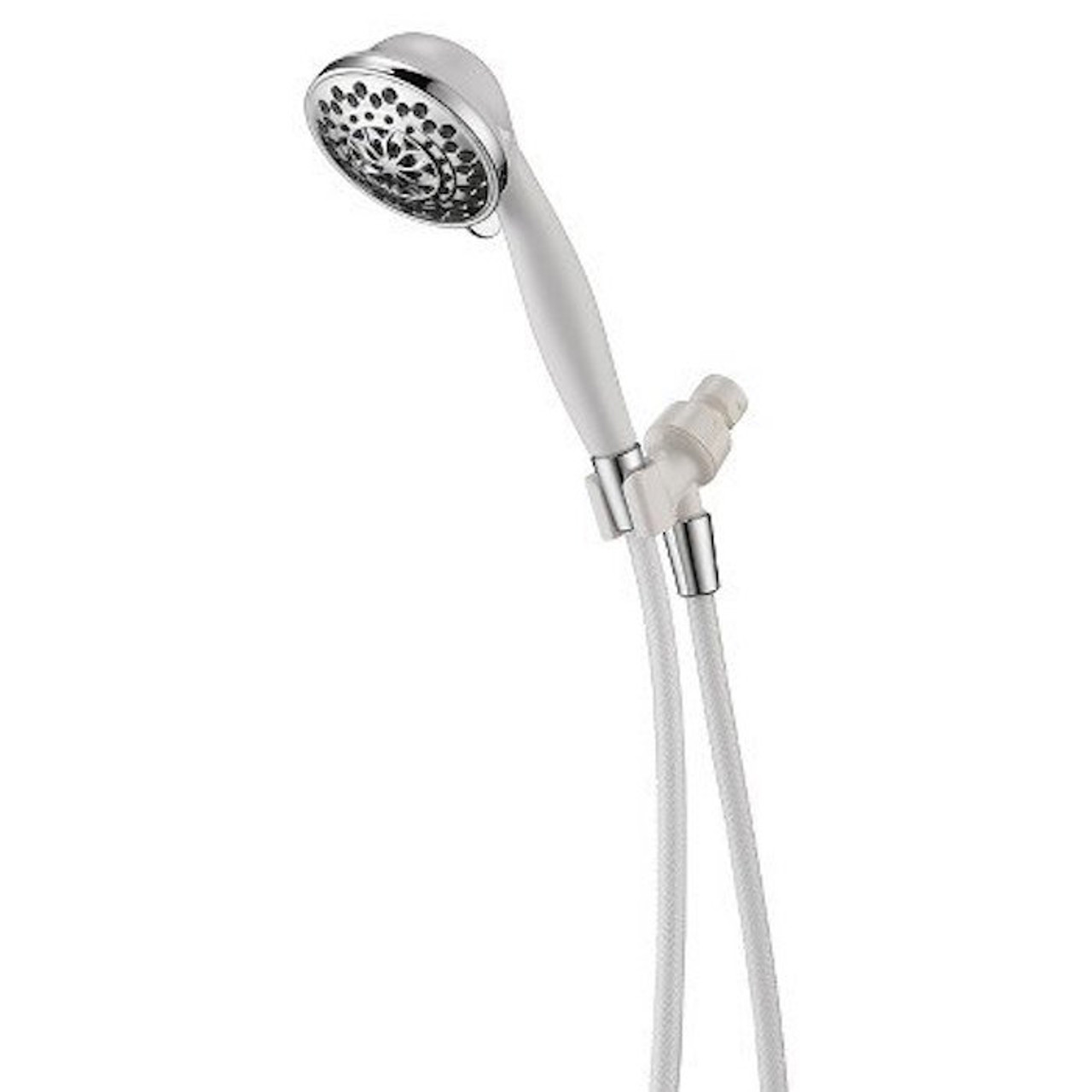 Peerless 76407WH White Touch Clean 4 Spray Handshower Shower Head