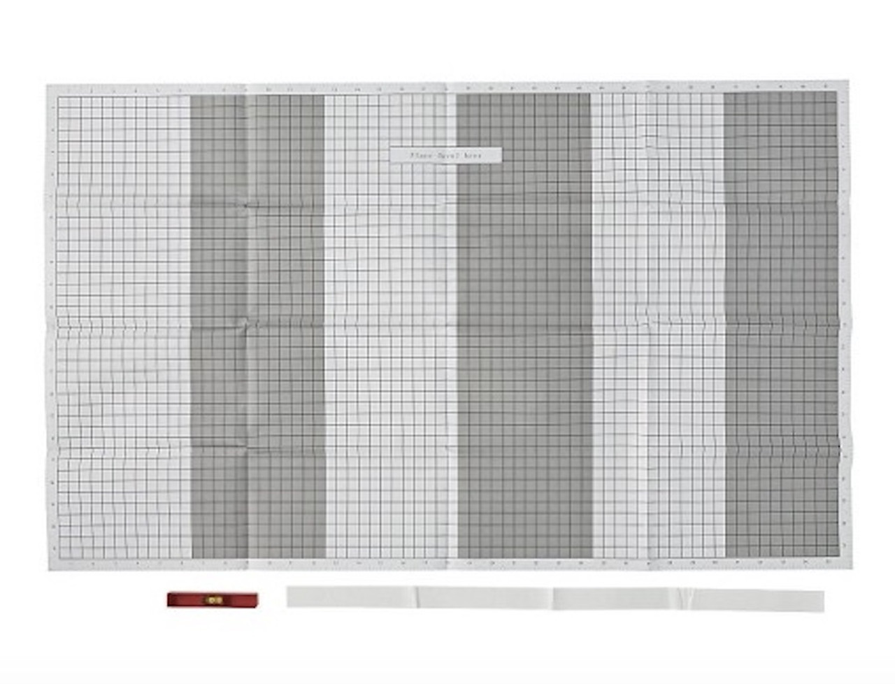 085-03-2811 Tear Away Picture Hanging Grid Paper 6 Sheets