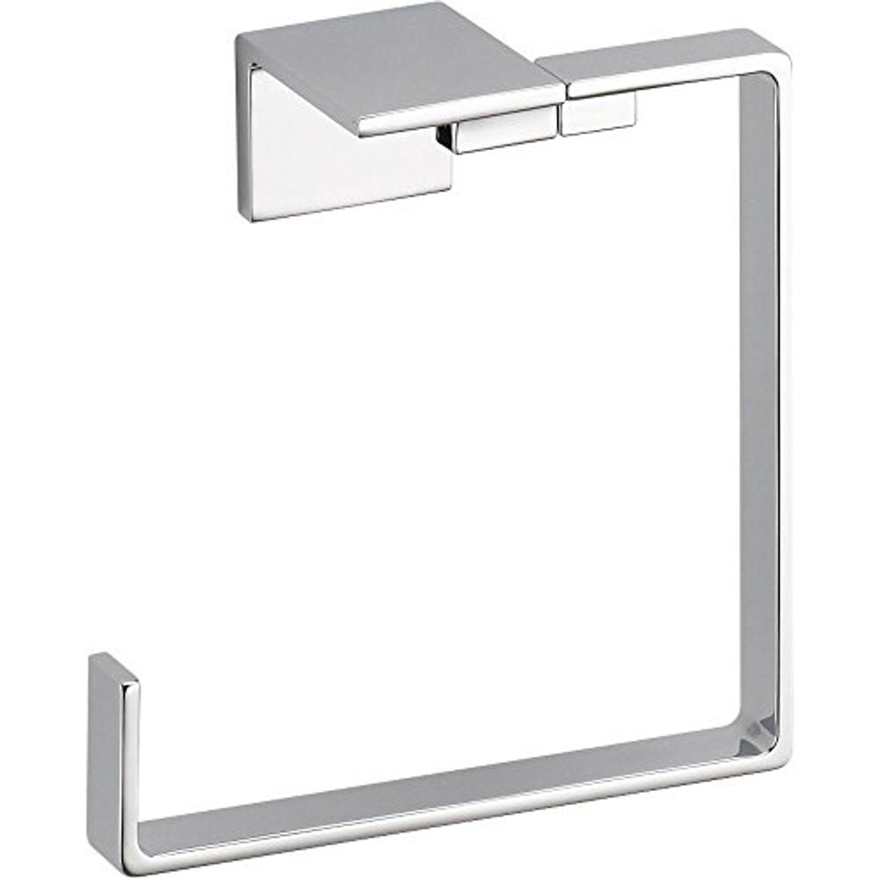 77746 Vero Bath Towel Ring Chrome Finish