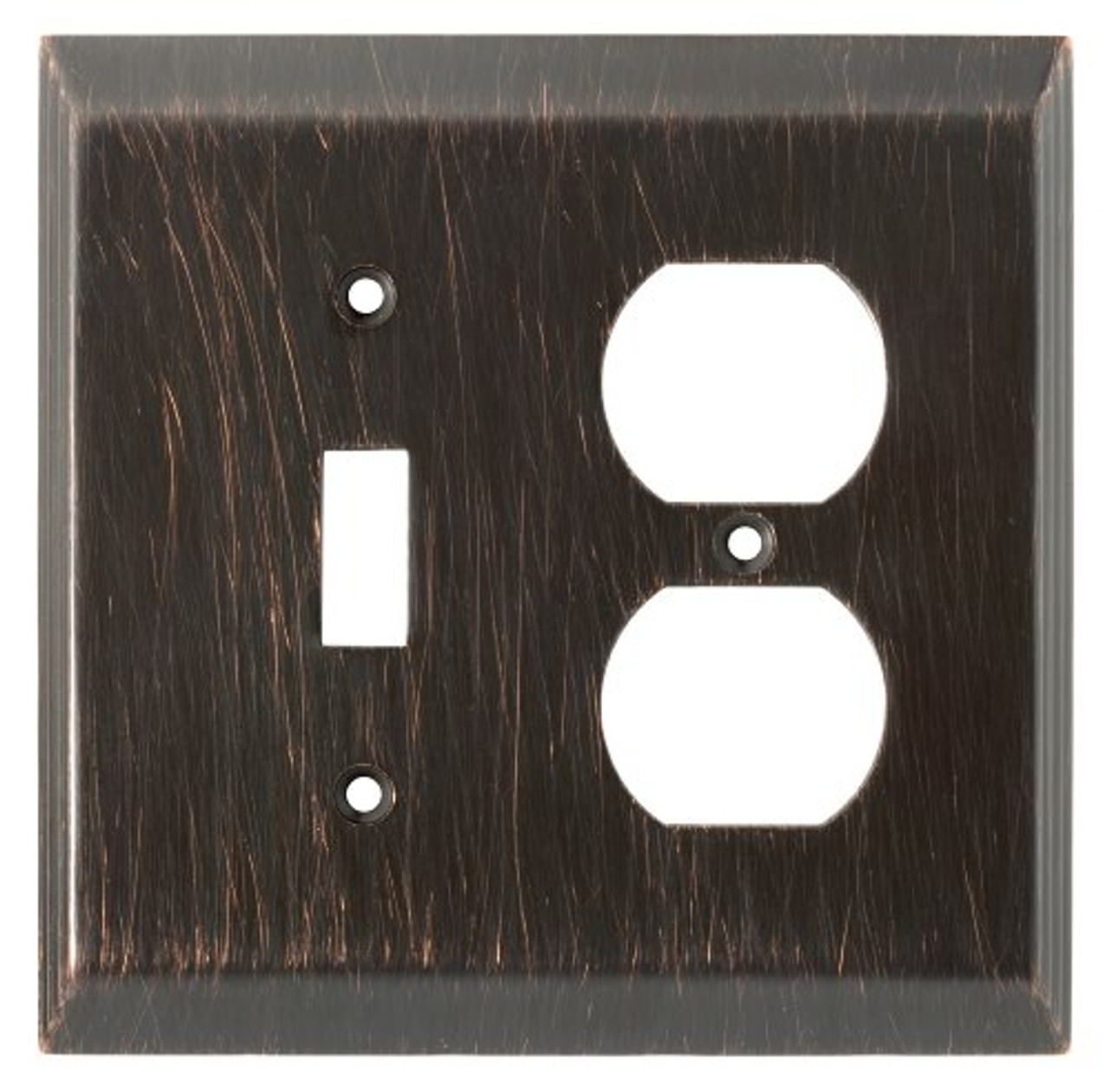 126391 Venetian Bronze Stately Single Switch / Duplex Cover Wall Plate