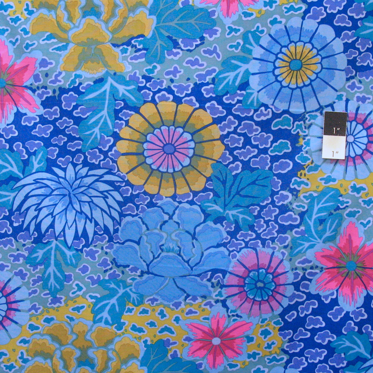Kaffe Fassett PWGP148 Dream Blue Cotton Fabric By The Yard