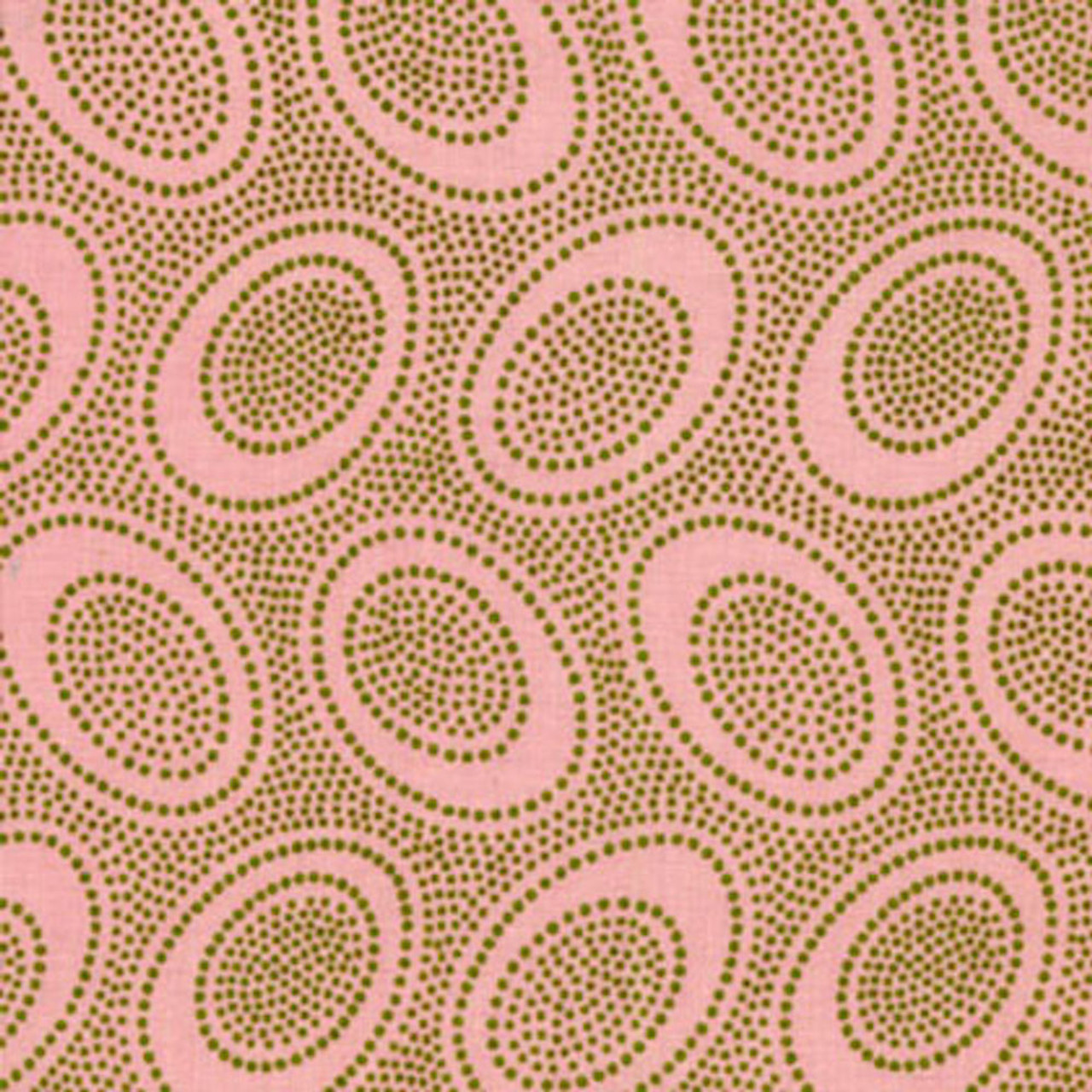 Kaffe Fassett GP71 Aboriginal Dot Pink Cotton Fabric By The Yard