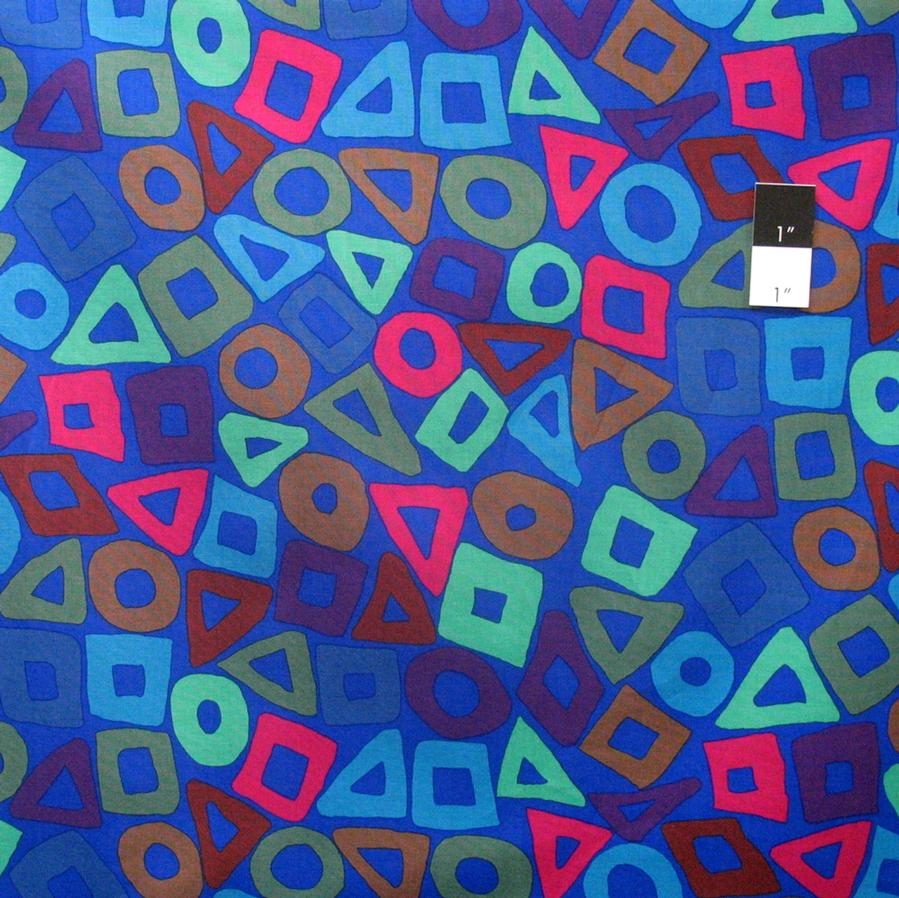 Brandon Mably PWBM057 Puzzle Cobalt Quilt Cotton Fabric By The Yard