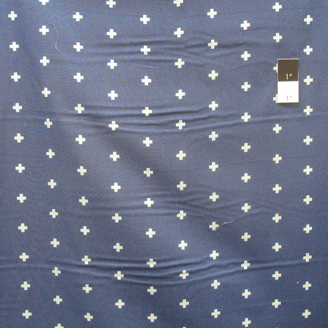 Joel Dewberry PWJD117 Wander Cross Midnight Cotton Fabric By Yd