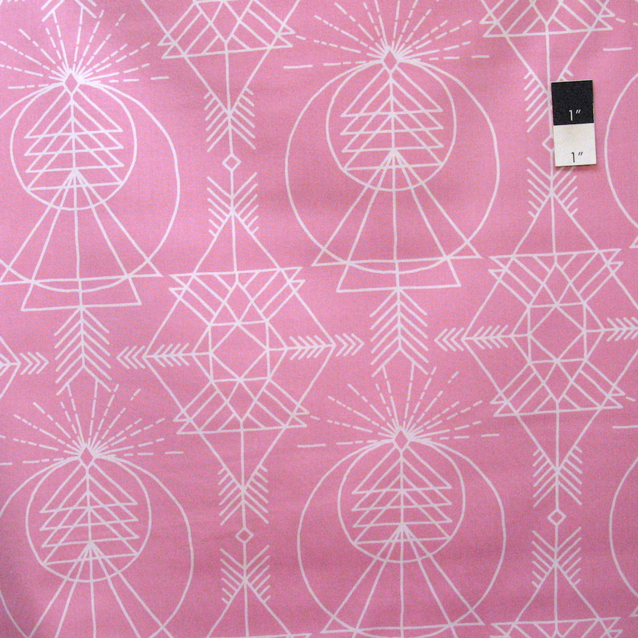 Joel Dewberry PWJD120 Wander Native Pink Cotton Fabric By Yard