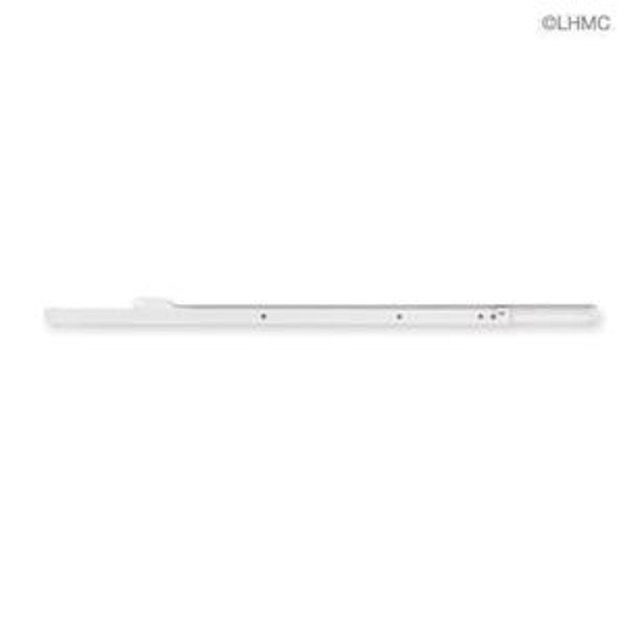 D66318C-W-TX 20" Side Mount White Drawer Slides Set of 2