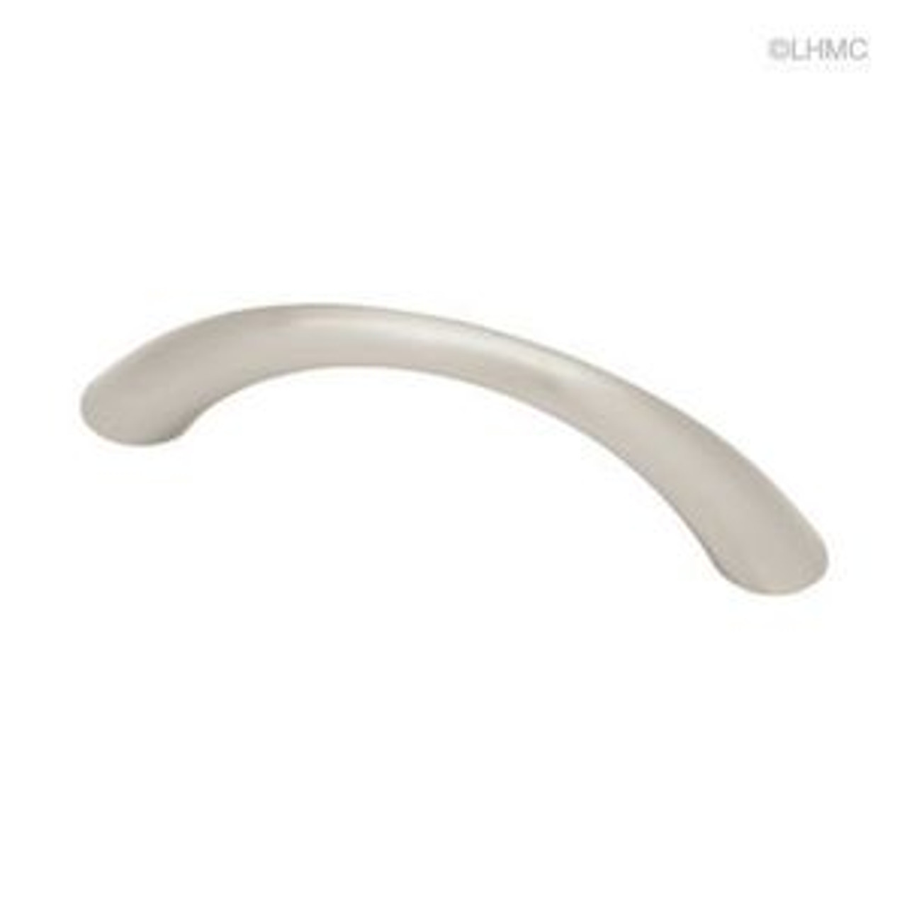 P0270A-SN 3 3/4" Satin NIckel Tapered Bow Cabinet Drawer Pull 10 Pack