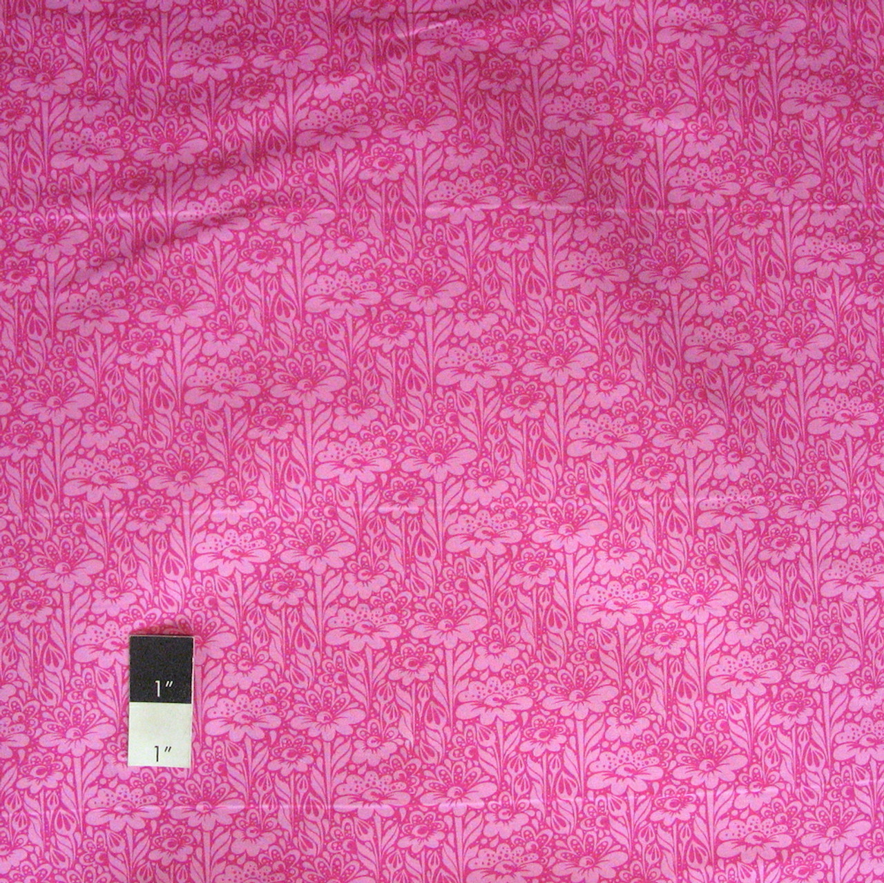 Tula Pink PWTC029 True Colors Daisy Buds Fuchsia Cotton Fabric By The Yard