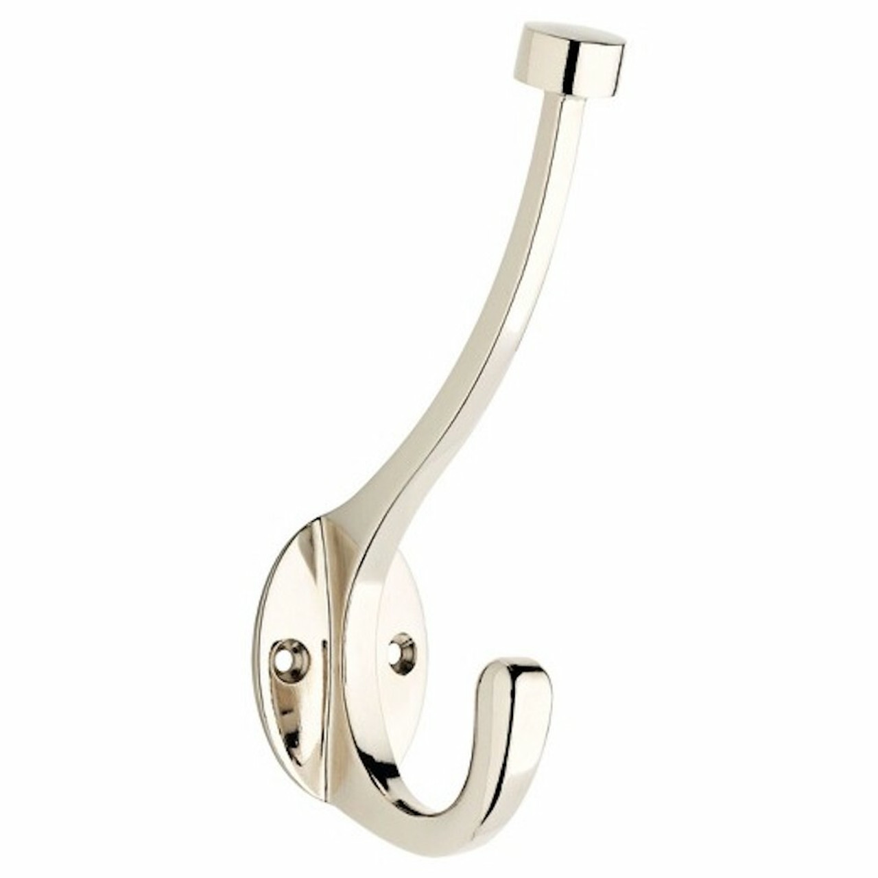 Threshold 085033729 Polished Nickel Pilltop Coat, Hat, Robe Hook