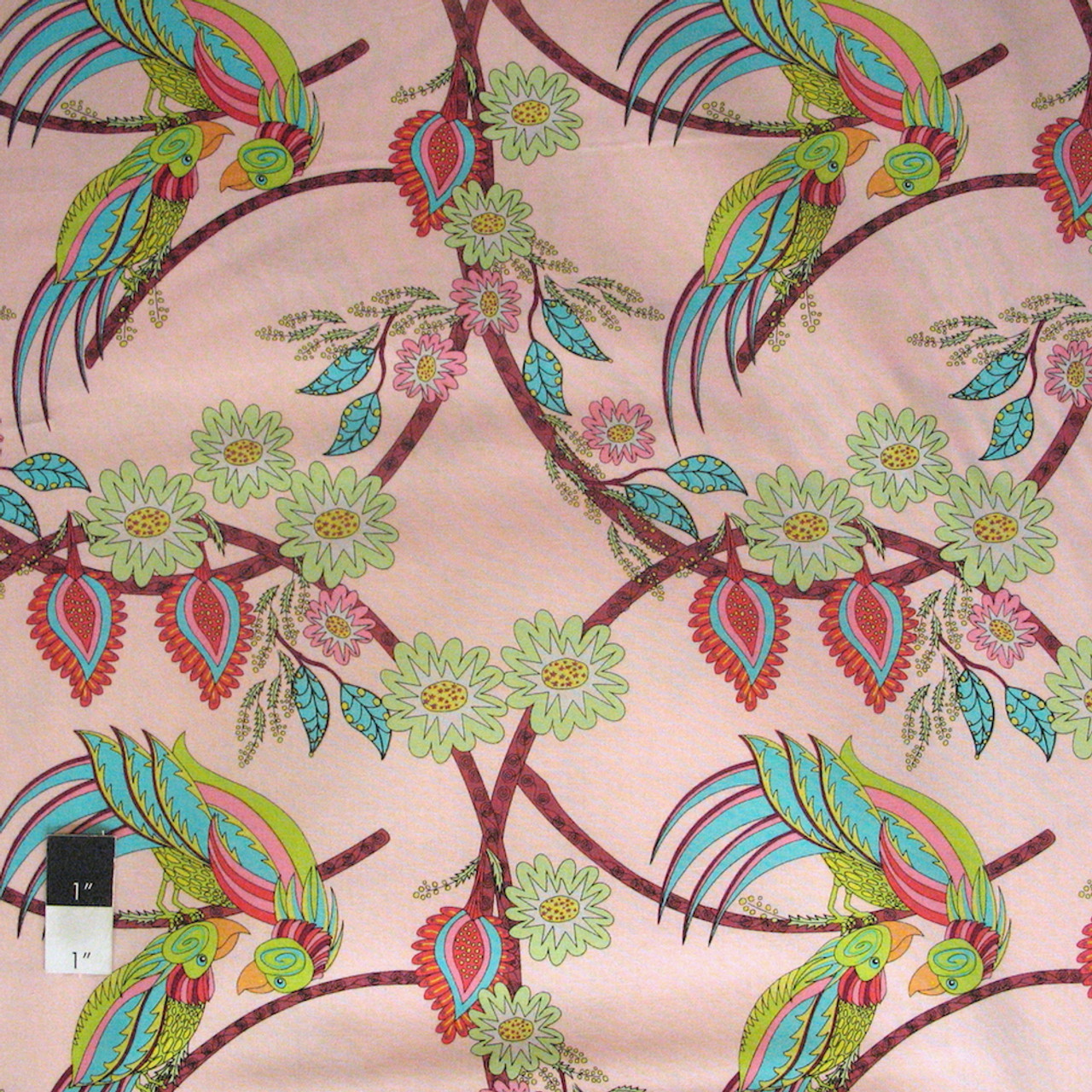 Kathy Doughty PWMO006 Flock Together Ring Around Medallion Pretty Fabric By Yd