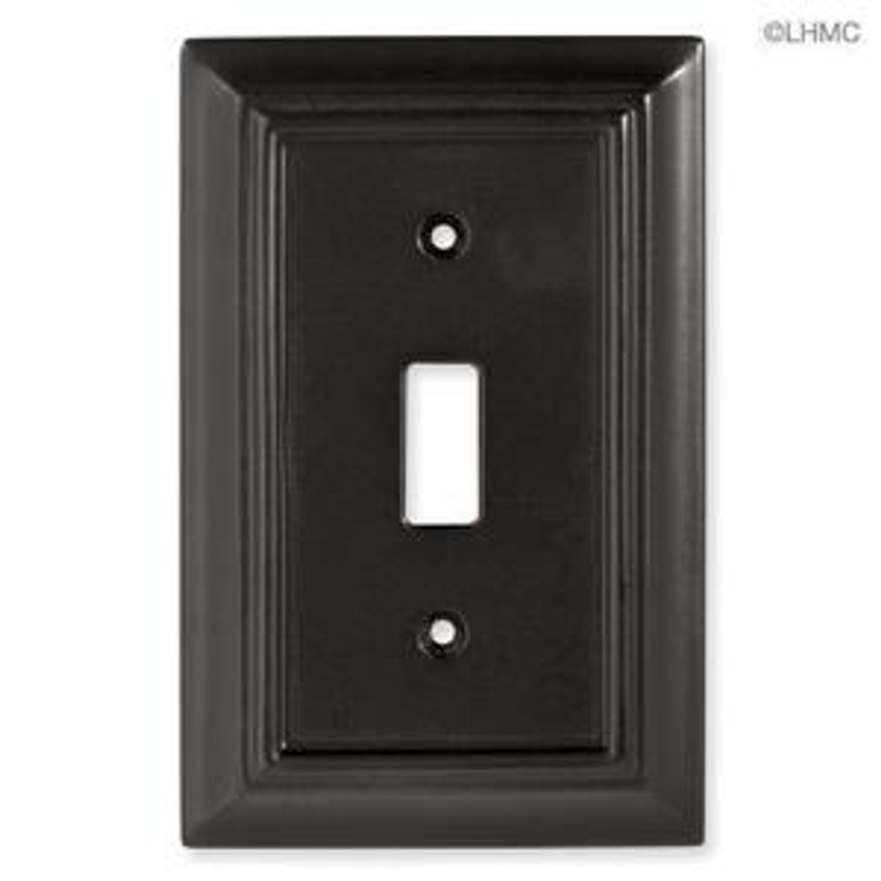 126342 Espresso Wood Architect Single Switch Cover Wall Plate