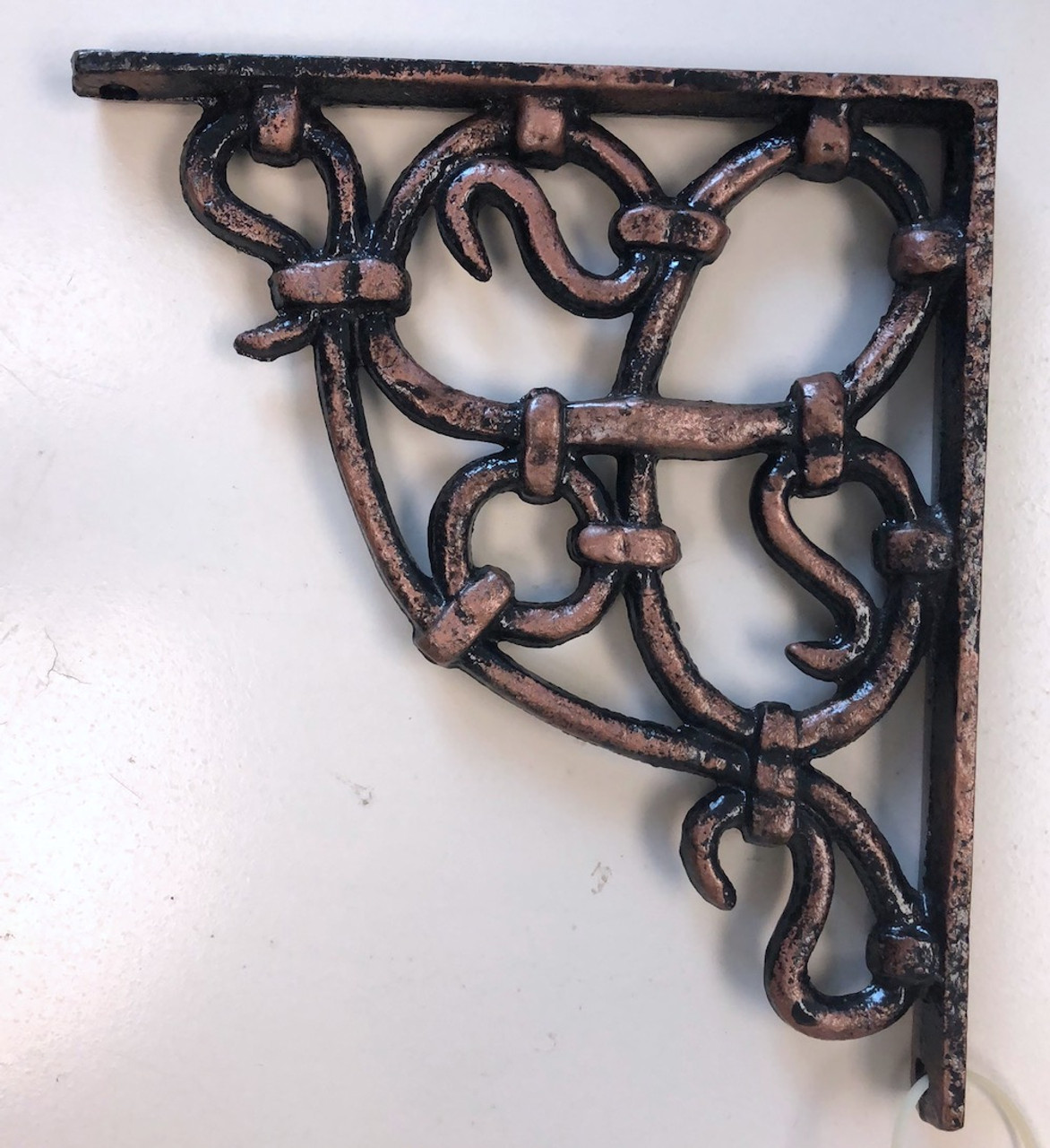 Liberty 156706 7" Tartan Shelf Bracket Antique Copper Finish