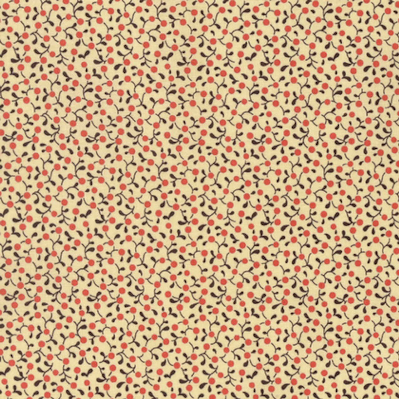 Denyse Schmidt PWDS130 Winter Walk Dot Calico Bark Cotton Fabric By Yd