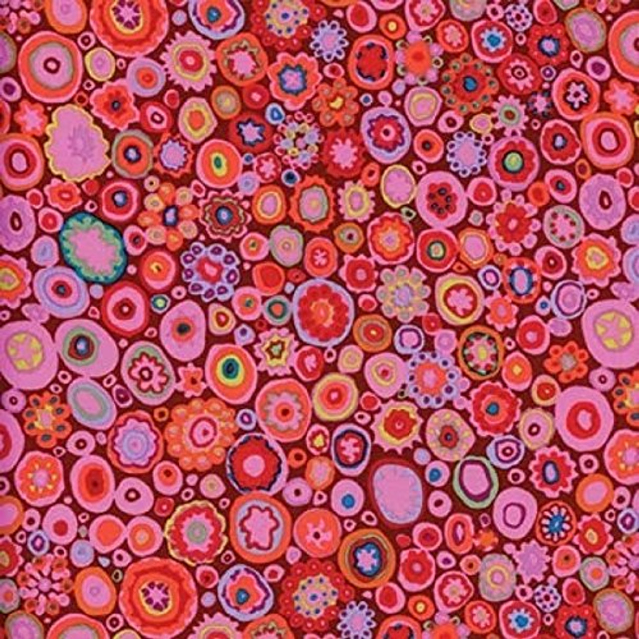 Kaffe Fassett GP20 Paperweight Paprika Cotton Fabric By Yd