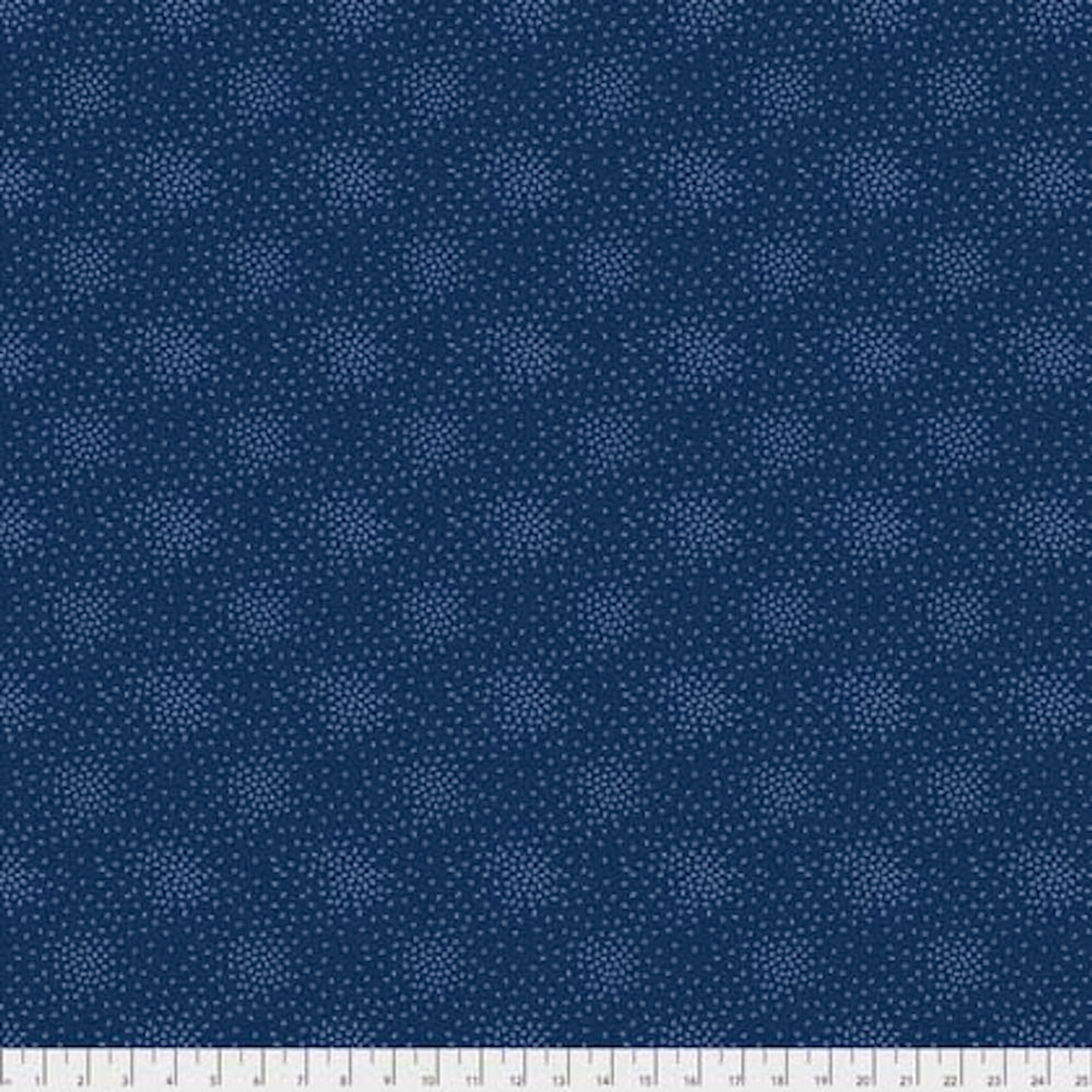 Coats PWCC011 Daisy Daze Confetti Blue Cotton Quilting Fabric By Yd