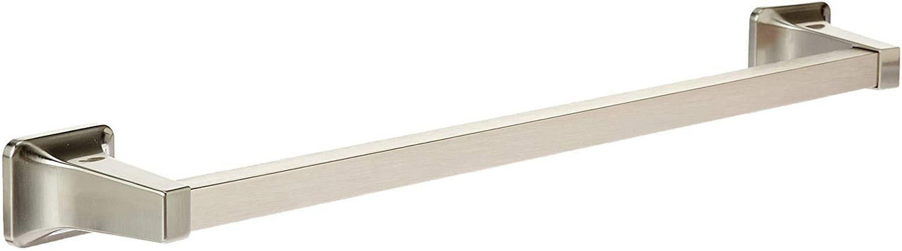 Futura Bath 18" Towel Bar Satin Nickel Finish