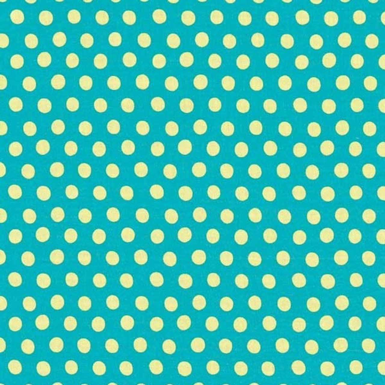 Kaffe Fassett PWGP070 Spot Teal Cotton Fabric By Yd